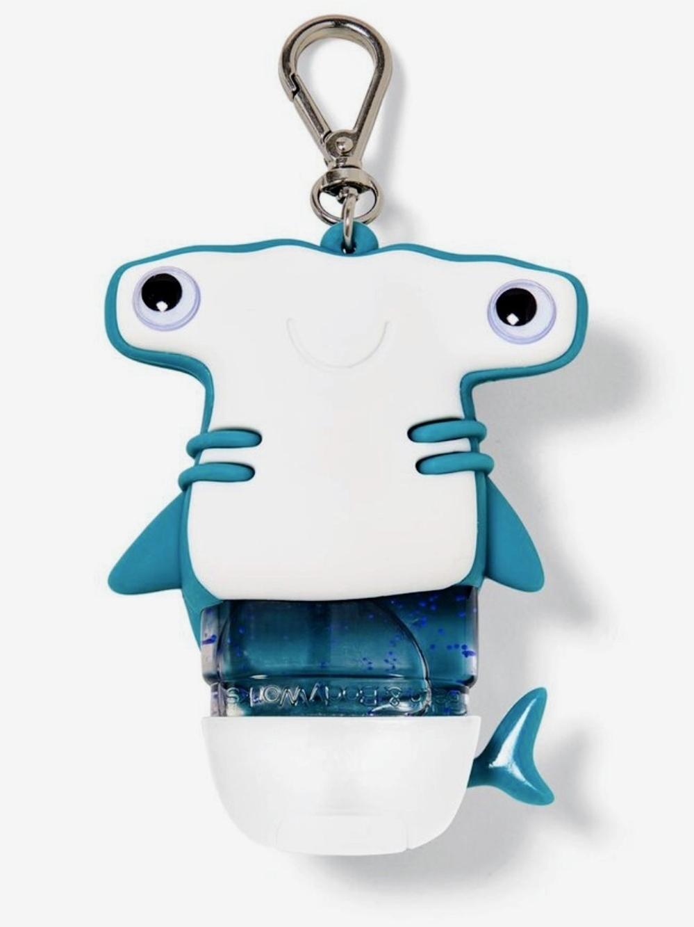 Hammerhead Shark Hand Sanitizer Keychain